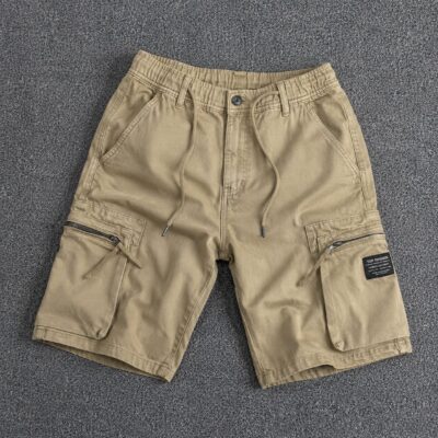 Men’s cargo shorts(Cream)